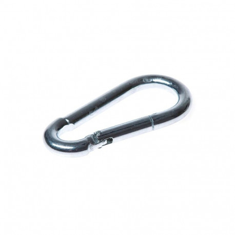 MOUNTING CARABINER 10X100 MM GALVANIZED