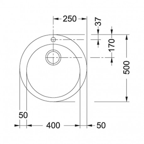 graniitvalamu D50 ühekausiline 1 süsinik
