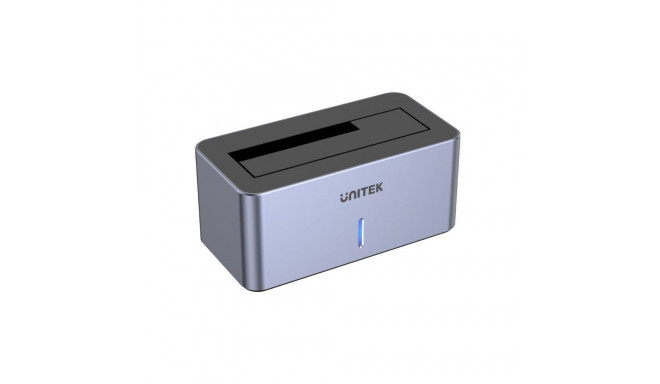 UNITEK S1304A storage drive docking station USB 3.2 Gen 1 (3.1 Gen 1) Type micro-B Grey