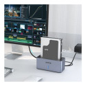 UNITEK S1304A storage drive docking station USB 3.2 Gen 1 (3.1 Gen 1) Type micro-B Grey