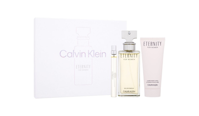 Calvin Klein Eternity Eau de Parfum (100ml) (Edp 100 ml + Body Lotion 100 ml + Edp 100)
