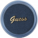 Guess Bluetooth speaker GUWSC3ALSMB STAND MAGNETIC SCRIPT METAL blue