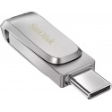 SanDisk Ultra Dual Drive Luxe pendrive, 128 G