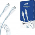 3MK USB-C - Lightning Cable 1 m White (3MK262