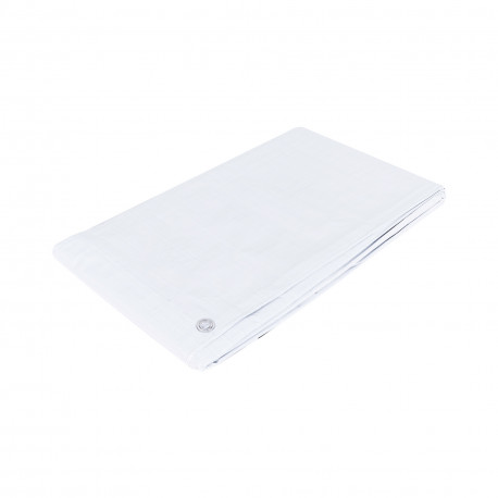 White tarp 3x5m, 110g/m2 Pretul®