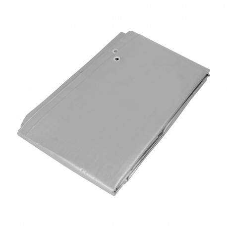 Truper heavy duty gray tarp 3x5m, 180g/m2