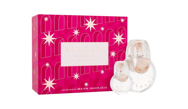 Bvlgari Omnia Crystalline Eau de Toilette (100ml) (Edt 100 ml + Edt 15 ml)