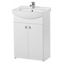 BASIN UNIT WITH WASHBASIN 60CM WHITE