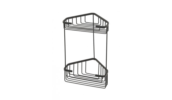 CORNER SHOWER BASKET MATT BALCK