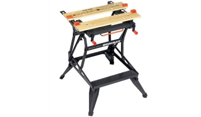 Black&Decker Workmate workbench with vertical jaw and 2 working heights 610x472mm WM550