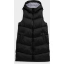 4f Deep Black Down Vest, size XL TDJAF093