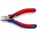 KNIPEX side cutters 76 22 125, cutting pliers (red/blue, length 125mm)