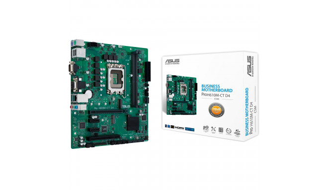 Asus emaplaat PRO H610M-C D4-CSM 1700