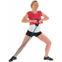Fitness tube SVELTUS with two handles, light,