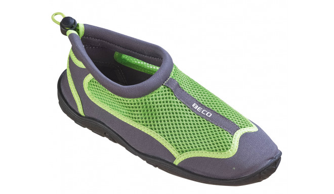 Aqua shoes unisex BECO 90661 118 46 grey/green