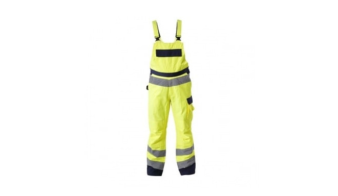 Lahti Pro Premium Hi-Vis Dungarees Yellow S (L4110701)