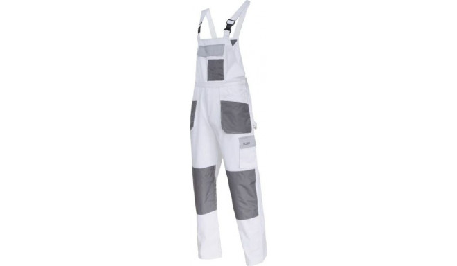 Lahti Pro Dungarees White-gray 100% Cotton 2L/54 (L4061254)