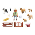 Zestaw z figurkami Country 71444 Młody owczarz z owcami
