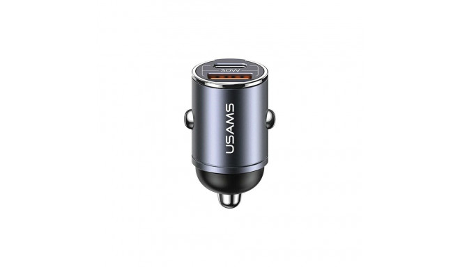Car Charger 30W 1xUSB+ 1xUSB-C Fast Charge C38