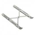 Foldable notebook stand aluminium