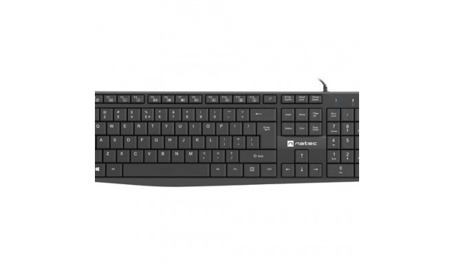 Keyboard Nautilus US slim black