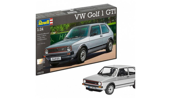 Plastic model VW Golf 1 gti