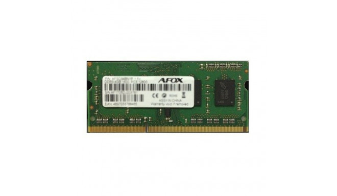 Afox RAM AFSD38BK1P DDR3 8GB 