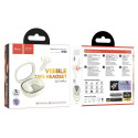 HOCO bluetooth earphones TWS Shadow EQ6 white