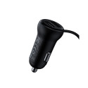 Bluetooth AUX FM Modulator Car Charger 2xUSB 3.1A, Black