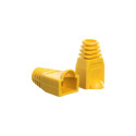 NETRACK 105-85 Netrack boot for RJ45 8p plug yellow (100 pcs.)