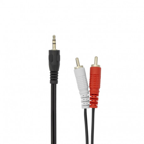 Sbox 3.5-2RCA-M/M-2/R 3.5mm M.->2 X RCA M, 2M