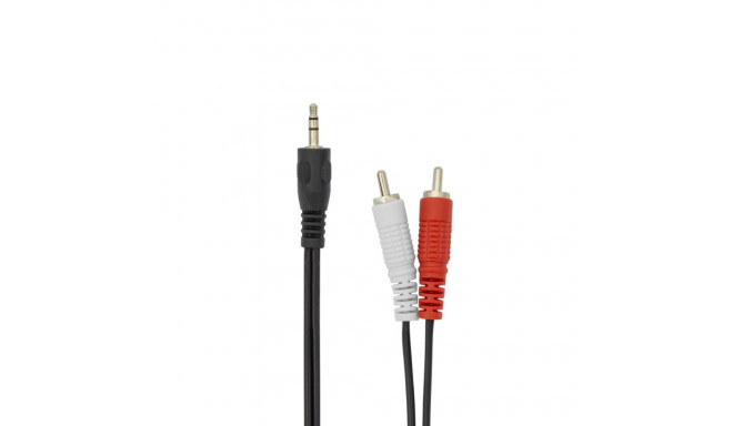 Sbox 3.5-2RCA-M/M-2/R 3.5mm M.->2 X RCA M, 2M