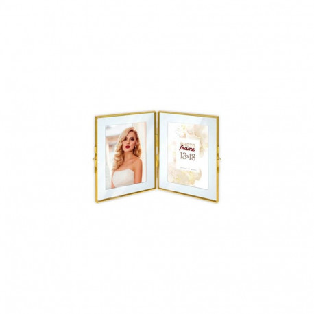 Zep Photo Frame XF8257 Bruxelles Gold 2x 13x18 cm