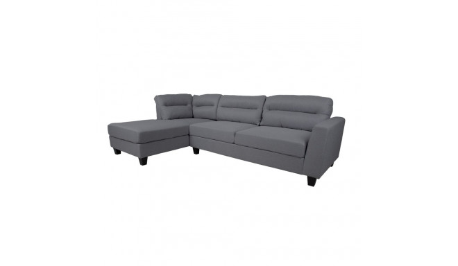 Corner sofa HELSINKI LC, dark grey