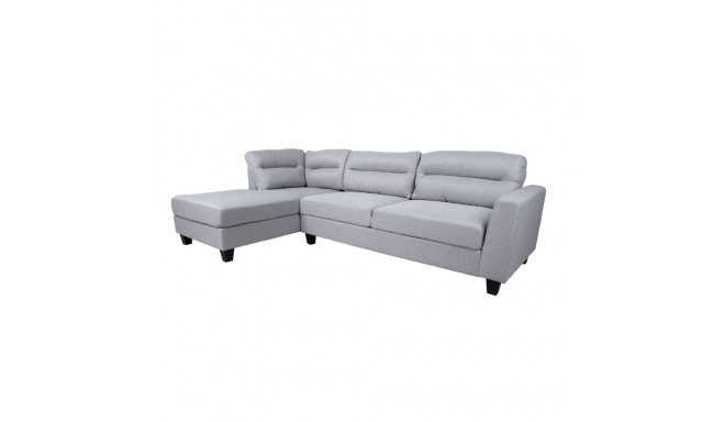 Corner sofa HELSINKI LC, light grey