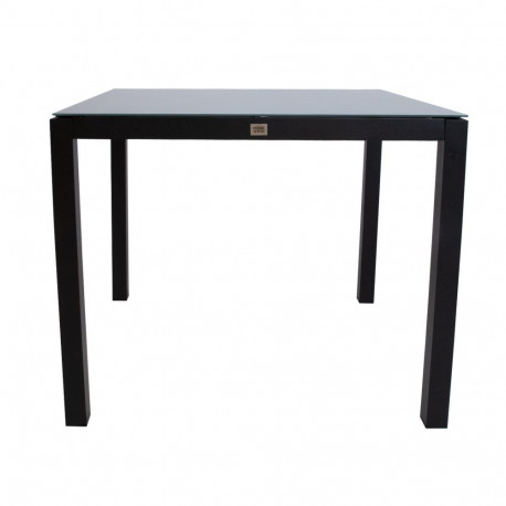 Table AMALFI 90x90xH74 cm, grey
