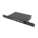 SWITCH LANBERG 24X 100MB POE+/2X COMBO RACK 19" GIGABIT ETHERNET 250W