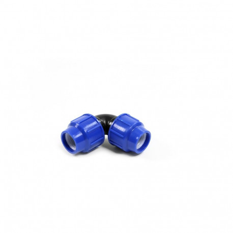 90° KÜÜNARNUKK Ø20 PERLA BLUE