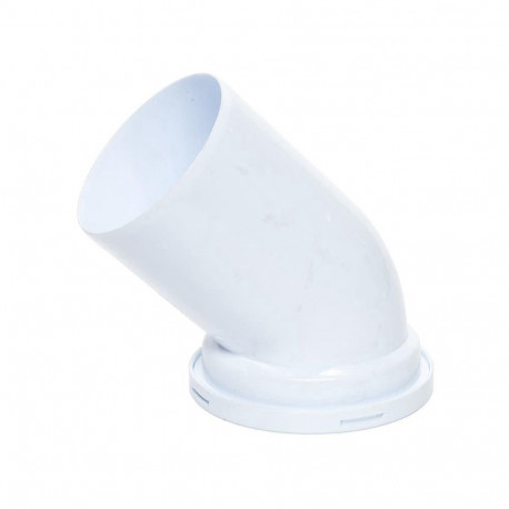 TOILET ELBOW WHITE W4220
