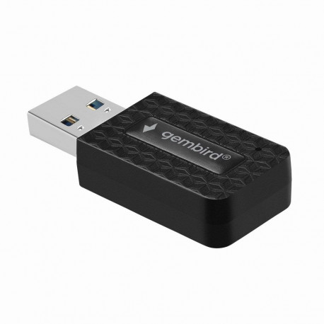 Gembird WNP-UA1300-03 kompaktne kahe sagedusalaga AC1300 USB Wi-Fi adapter