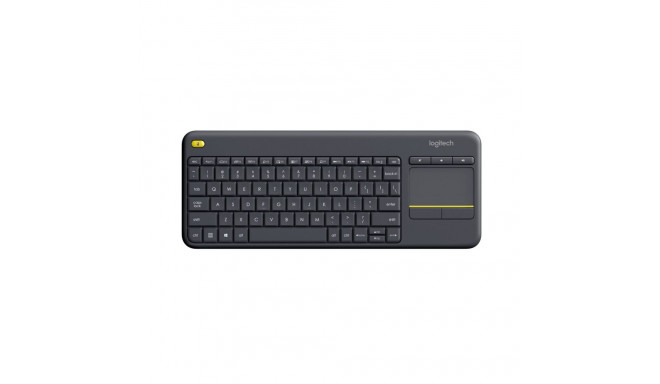 Logitech K400 Plus klaviatuur RF juhtmevaba Hollandi must