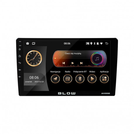 BLOW autoradio AVH-9992 2DIN 9" Android WiFi GPS CarPlay