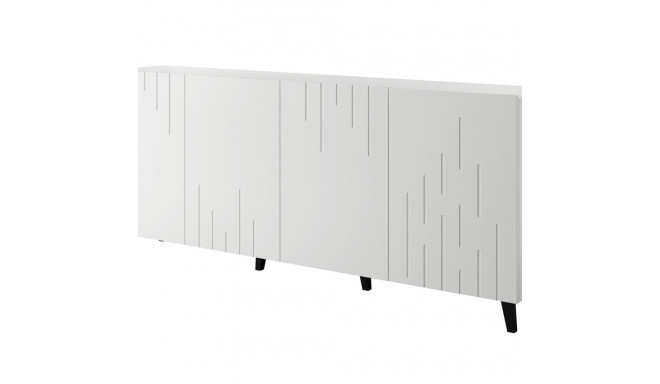 BARI kummut 200x42x82 valge matt