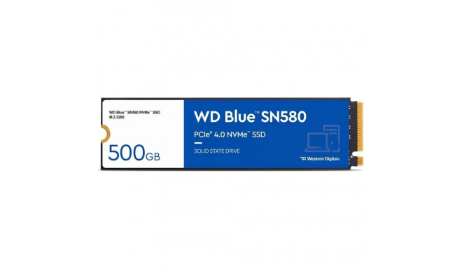 Western Digital Blue SN580 M.2 500 GB PCI Express 4.0 TLC NVMe