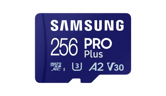 "CARD 256GB Samsung PRO Plus microSDXC 180MB/s + USB-Kartenleser"