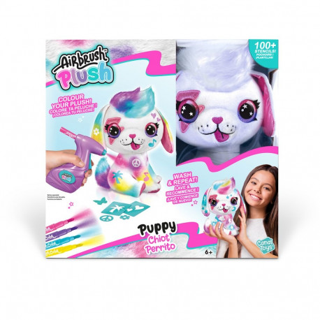 AIRBRUSH PLUSH Pehme mänguasi õhupintsliga Kutsikas, 26 cm