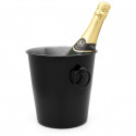 Leopold Vienna Champagne Cooler single walled black LV213008