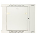 Wall cabinet rack 9U 600x600 gray two sections