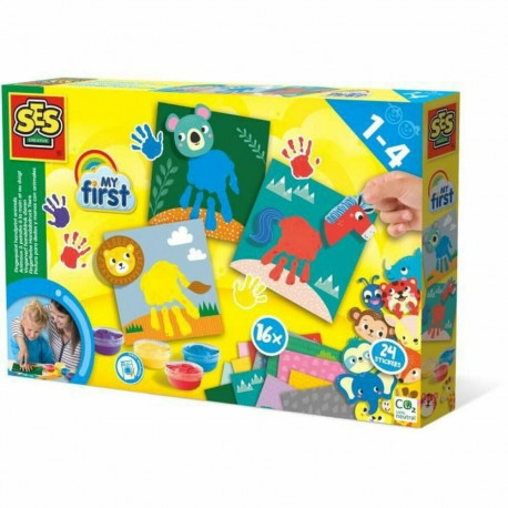 Näpuvärv SES Creative My first Vedelik Mitmevärviline