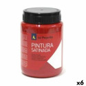 Tempera La Pajarita L-07 Vermilion Red Satin finish School (35 ml) (6 Units)